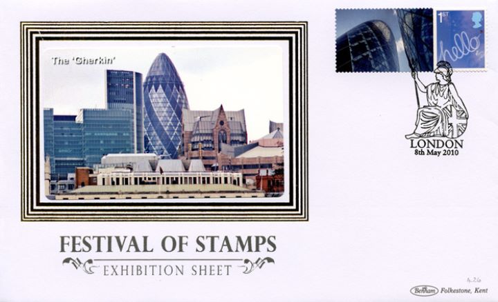 Festival of Stamps: Generic Sheet, The Gherkin