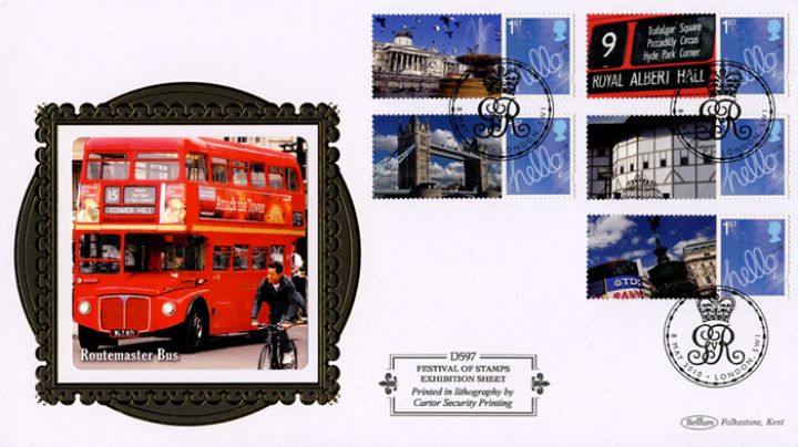 Festival of Stamps: Generic Sheet, Routemaster Bus