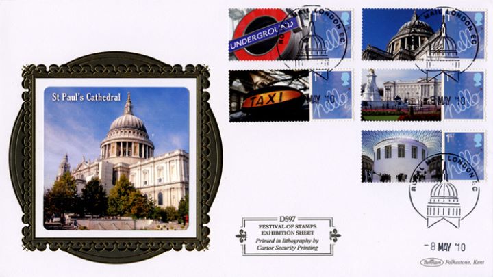 Festival of Stamps: Generic Sheet, St Paul's Cathedral