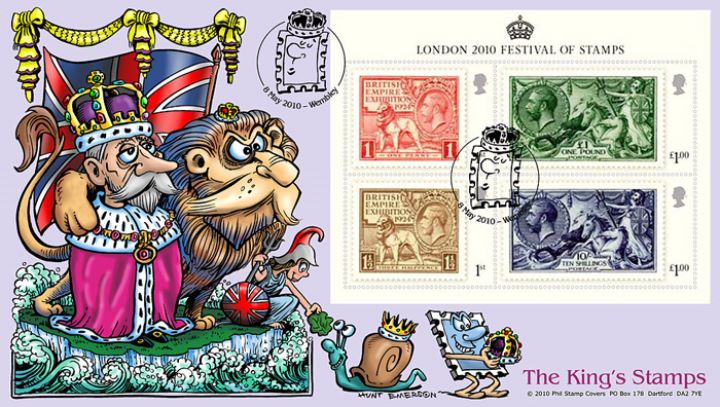 Festival of Stamps: Miniature Sheet, King and Lion