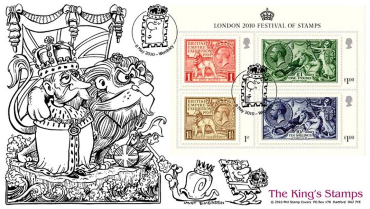 Festival of Stamps: Miniature Sheet, King and Lion