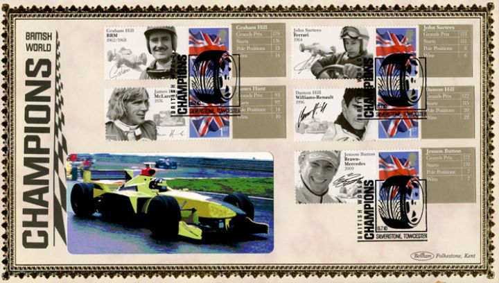 Grand Prix [Commemorative Sheet], British World Champions