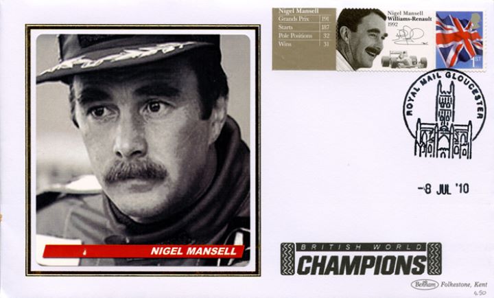 Grand Prix [Commemorative Sheet], Nigel Mansell