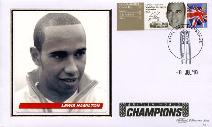 Grand Prix [Commemorative Sheet], Lewis Hamilton