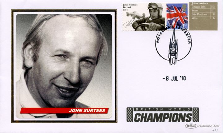 Grand Prix [Commemorative Sheet], John Surtees