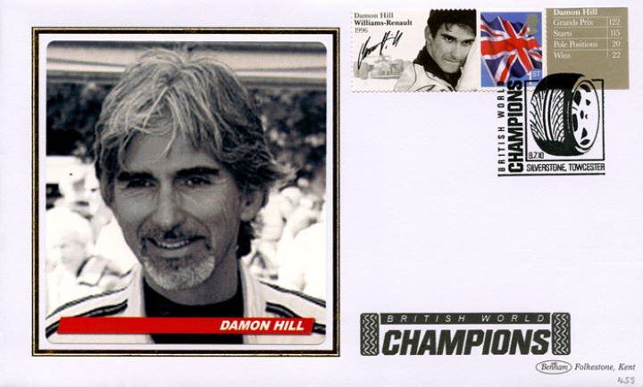 Grand Prix [Commemorative Sheet], Damon Hill