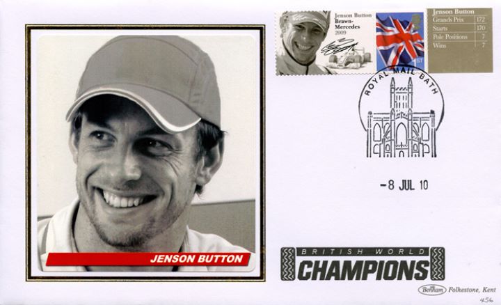 Grand Prix [Commemorative Sheet], Jenson Button