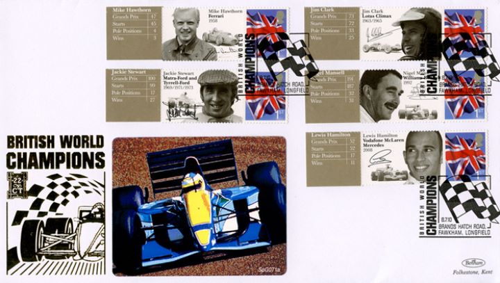 Grand Prix [Commemorative Sheet], British World Champions