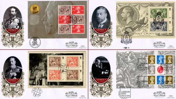 PSB: Festival of Stamps, King George V Portraits