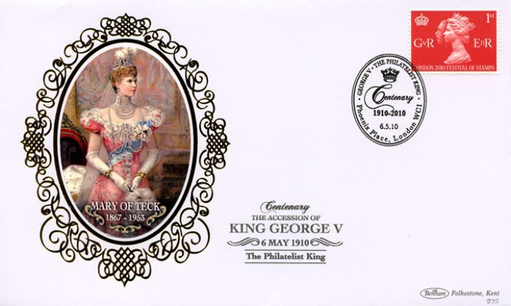 King George V: Miniature Sheet, Mary of Teck