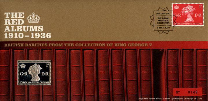 King George V: Miniature Sheet, The Red Albums