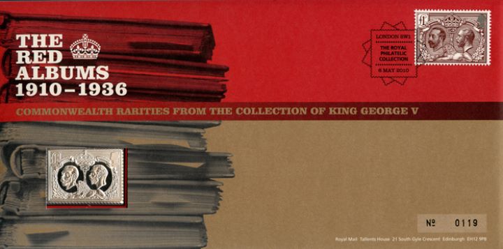 King George V: Miniature Sheet, The Red Albums