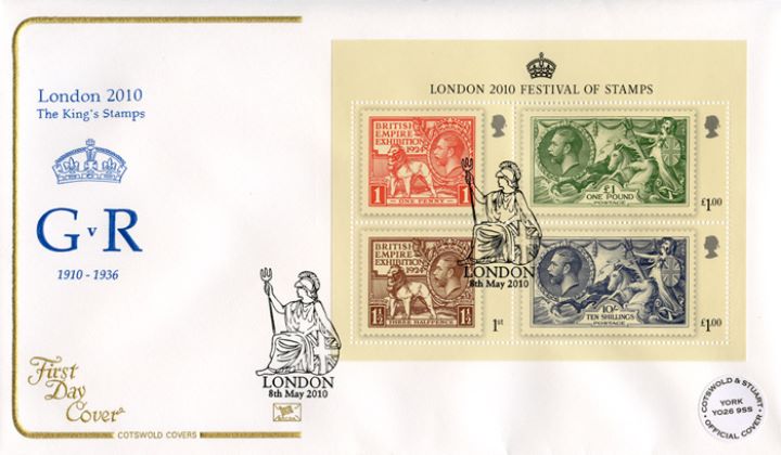 Festival of Stamps: Miniature Sheet, GvR Crown