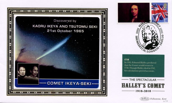 Halley's Comet [Commemorative Sheet], Comet Ikeya-Seki