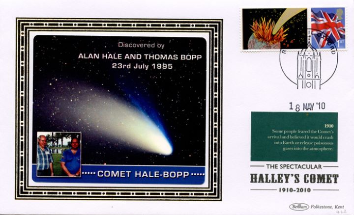 Halley's Comet [Commemorative Sheet], Comet Hale-Bopp