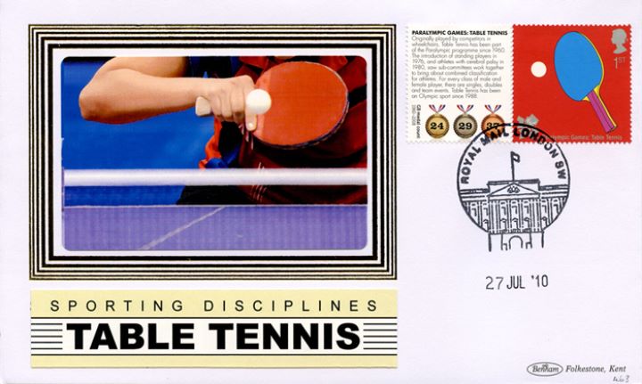 Olympic Games [Commemorative Sheet], Table Tennis