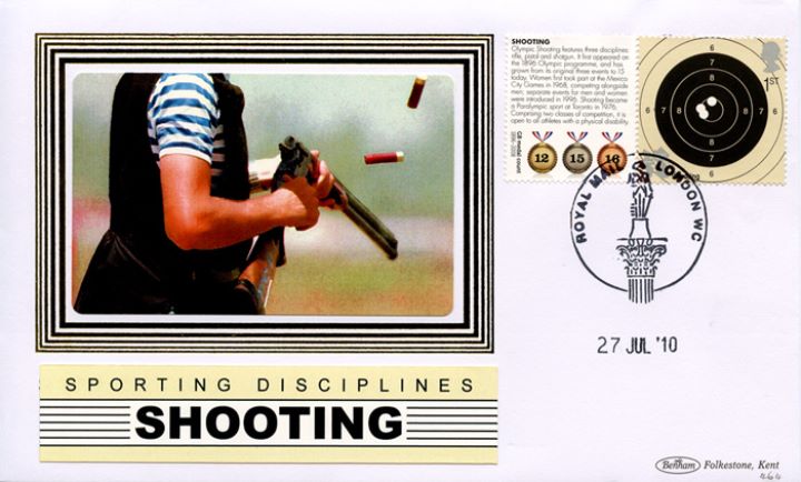 Olympic Games [Commemorative Sheet], Shooting