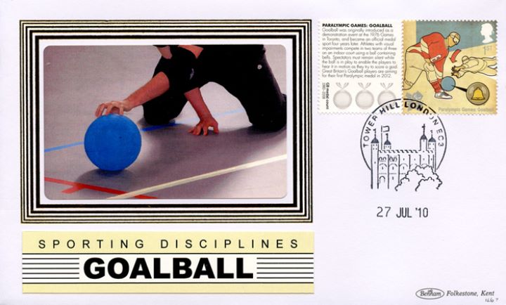 Olympic Games [Commemorative Sheet], Goalball