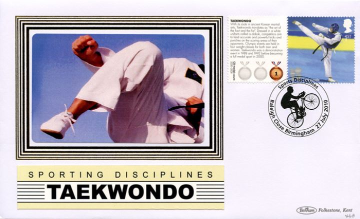 Olympic Games [Commemorative Sheet], Taekwondo