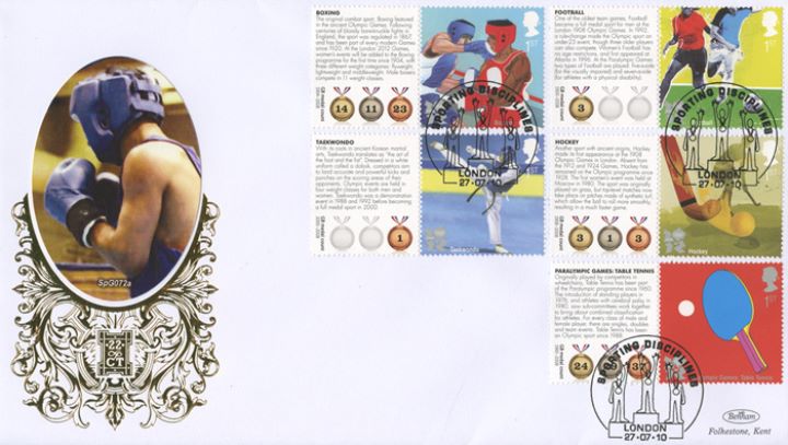 Olympic Games [Commemorative Sheet], Boxing