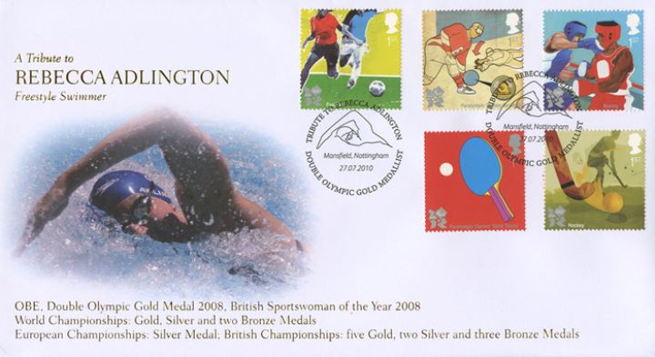 Olympic Games: Series No.2, Tribute to Rebecca Adlington