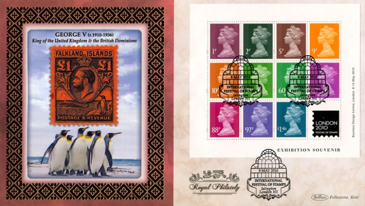 Festival of Stamps: Miniature Sheet, Falkland Islands £1 Stamp