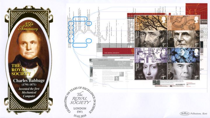 PSB: Royal Society - Pane 1, Charles Babbage