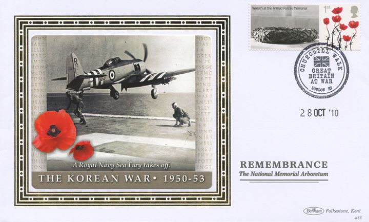 Remembrance [Commemorative Sheet], The Korean War