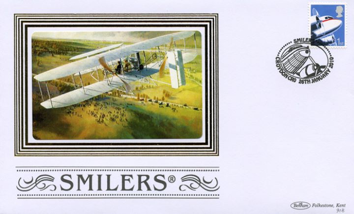 Smilers: Miniature Sheet, Bi-plane