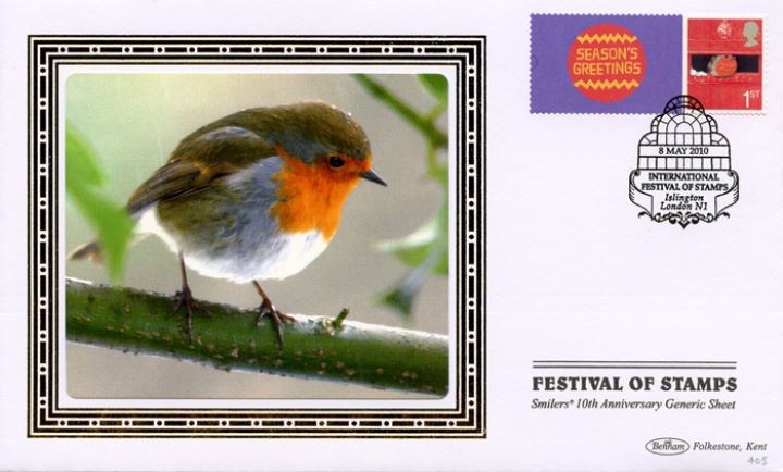 Festival of Stamps: Keep Smiling Generic Sheet, Robin