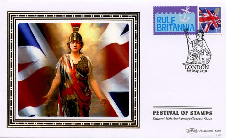 Festival of Stamps: Keep Smiling Generic Sheet, Rule Britannia