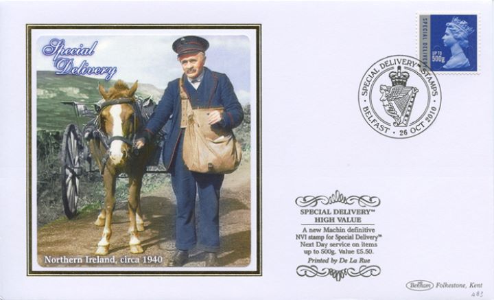 Machins (EP): Special Delivery, Postman with pony and trap