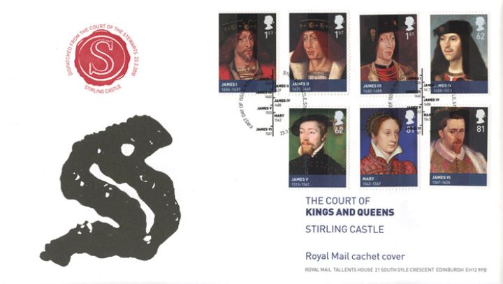 The Stewarts, Royal Mail Cachet Cover