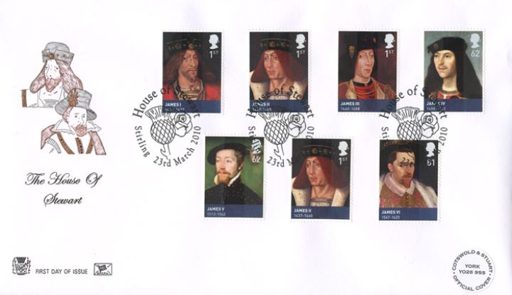 The Stewarts, James I and James VI