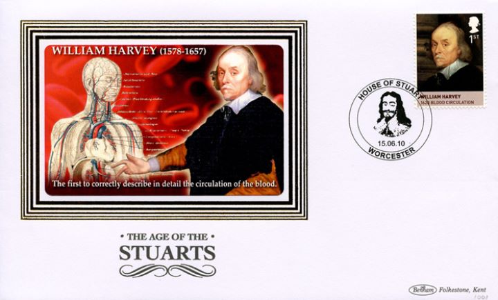 The Stuarts: Miniature Sheet, William Harvey