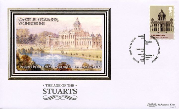 The Stuarts: Miniature Sheet, Castle Howard