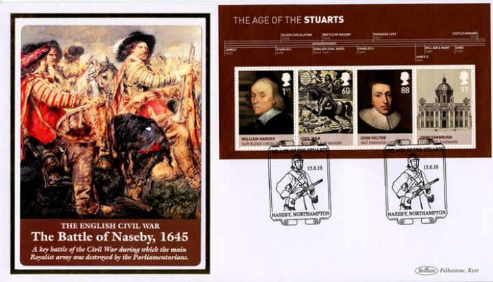 The Stuarts: Miniature Sheet, The Battle of Naseby