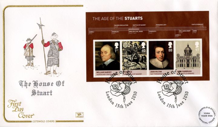 The Stuarts: Miniature Sheet, The Military