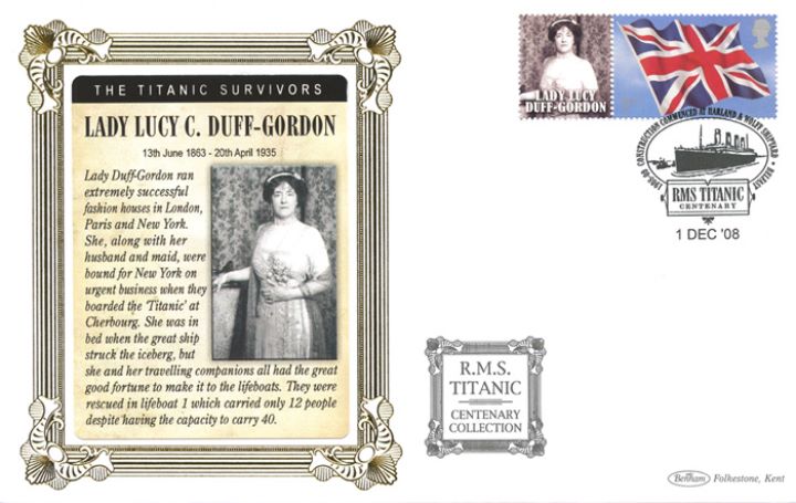 Titanic Survivors, Lady Lucy Duff-Gordon