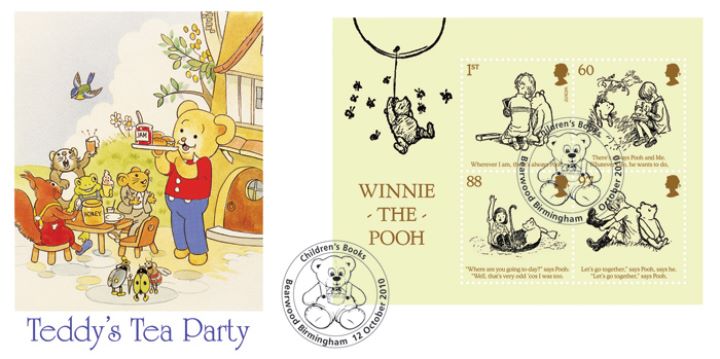 Winnie-the-Pooh: Miniature Sheet, Teddy's Tea Party