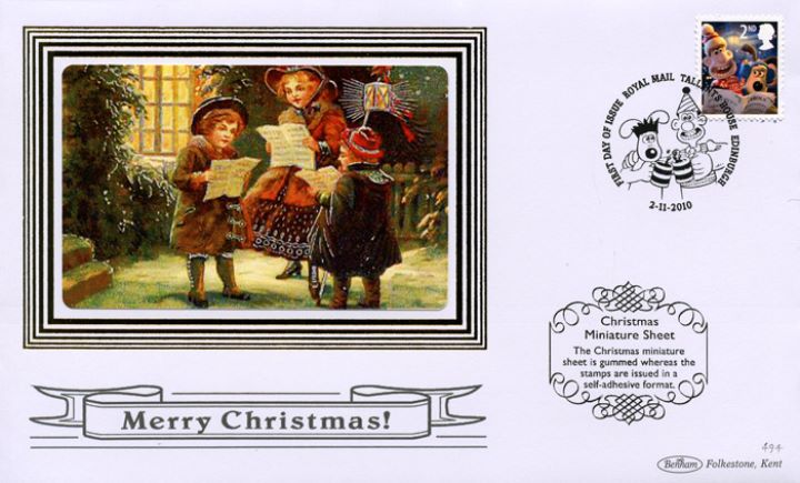 Christmas 2010: Miniature Sheet, Carol Singers