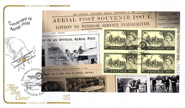 PSB: Aerial Post - Pane 4, Biplane