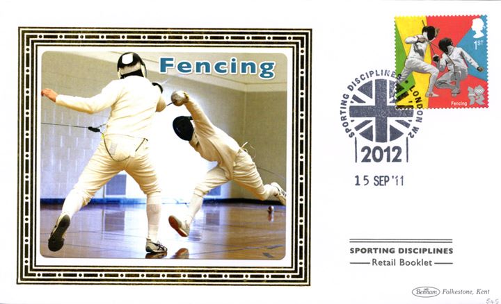 Self Adhesive: Olympic Games: Book No. 6, Fencing