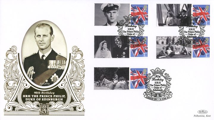 Prince Philip [Commemorative Sheet], The early years