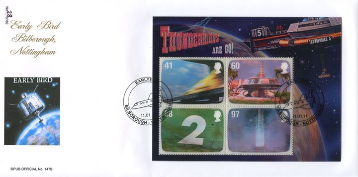 Gerry Anderson: Miniature Sheet, Early Bird