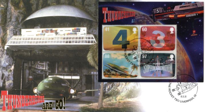 Gerry Anderson: Miniature Sheet, Tracy Island