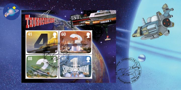Gerry Anderson: Miniature Sheet, Journey in Space