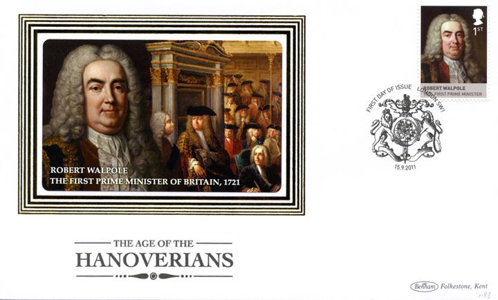 The Hanoverians: Miniature Sheet, Robert Walpole