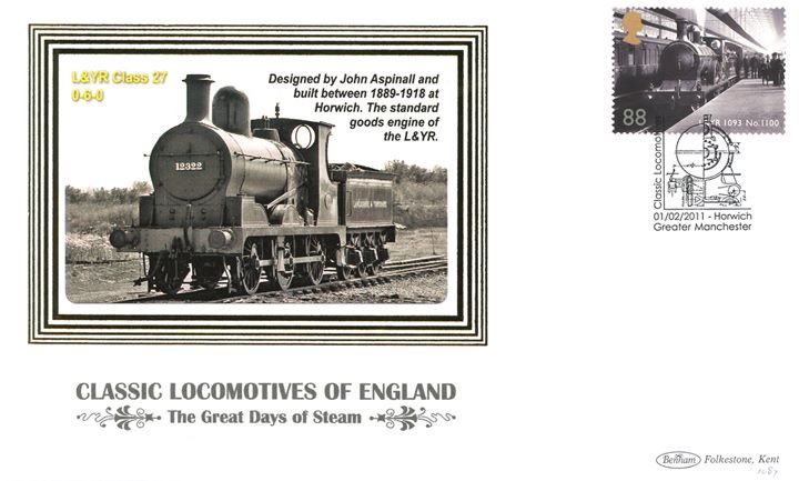 Classic Locomotives: Series No.1: Miniature Sheet, L & YR Class 27