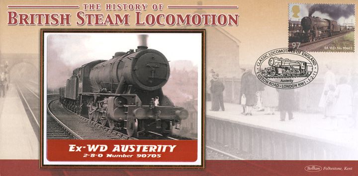 Classic Locomotives: Series No.1: Miniature Sheet, Ex-WD Austerity